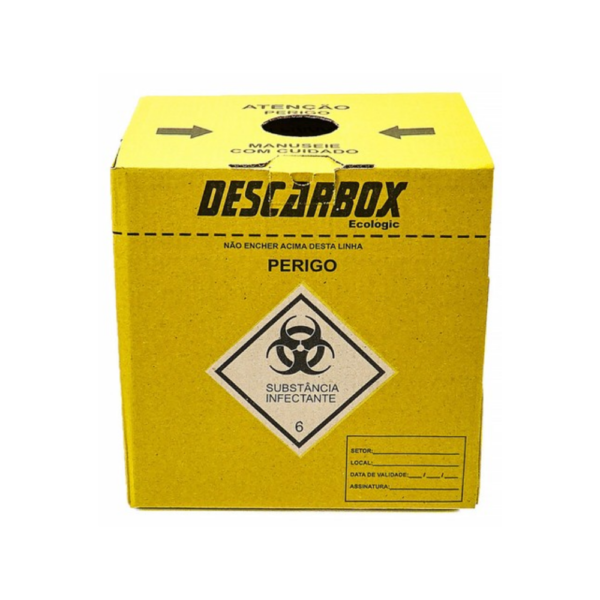 Coletor de Materiais Perfurocortantes  Descarbox - Imagem 2