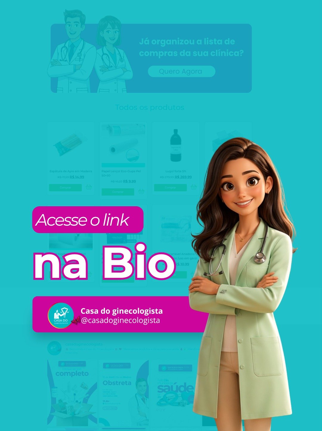 📚🩺 Está procurando produtos para sua clínica?Acesse o #catálogo da Casa do #Ginecologista pelo link da nossa bio e conheça uma linha completa de produtos ginecológicos e #hospitalares. Encontre tudo o que você precisa de forma prática, rápida e organizada.💙 Navegue pelo catálogo, escolha os produtos ideais e solicite sua cotação com facilidade.🔗 Clique no link da bio e acesse nosso catálogo!📞 (77) 99971-2851
🌐 www.casadoginecologista.com.br