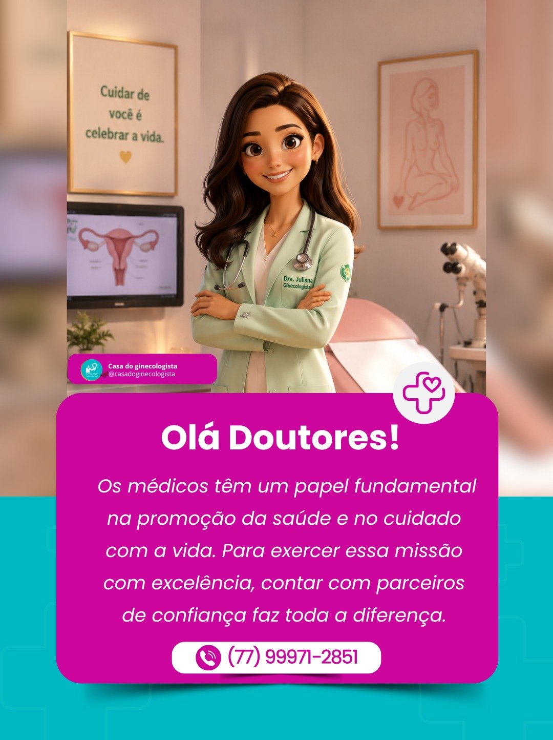 🩺💙 Cuidar da #saúde é uma missão que exige dedicação, compromisso e os parceiros certos.A Casa do #Ginecologista está ao lado de #médicos e #clínicas, oferecendo qualidade, agilidade e confiança para que cada atendimento aconteça com excelência.📞 (77) 99971-2851
🌐 www.casadoginecologista.com.br