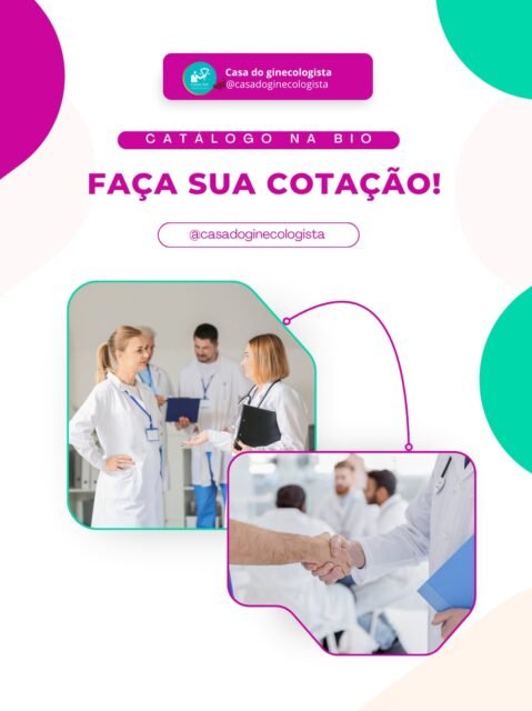 📋 No nosso catálogo você encontra tudo o que sua clínica precisa para uma rotina mais prática, organizada e segura. 🩺💙Produtos ginecológicos e hospitalares, qualidade e variedade em um só lugar.📲 Acesse nosso catálogo e faça sua cotação!
🌐 www.casadoginecologista.com.br