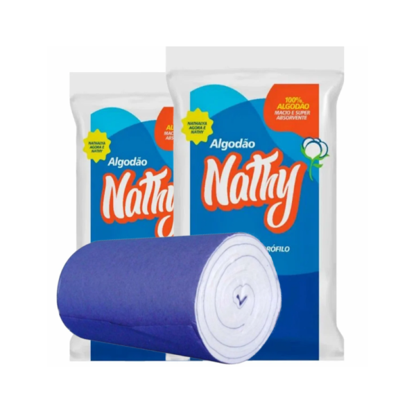 Algodão em Rolo 500g - Nathy - Imagem 3