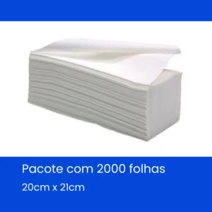 Papel toalha 2 dobra folhas interfolhadas Gupe Pel